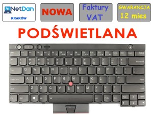 Keyboard LENOVO ThinkPad L430 T430 W530 T530 L530 X230 X230i X230t PODŚWIETLANA