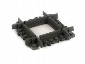 LEGO tory pociąg SKRZYŻOWANIE małe